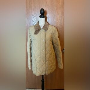 Burberry quilted barn jacket